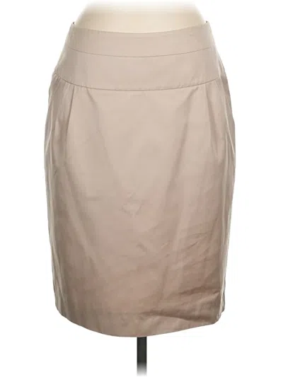 Pre-owned Lida Baday Formal Skirt In Brown