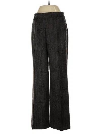 Pre-owned Lida Baday Wool Pants In Black
