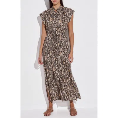 Lida Swimwear Dalia Cover-up Dress Maxi Dress In Multi