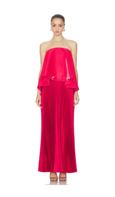 L'idée Aman Gown In Red