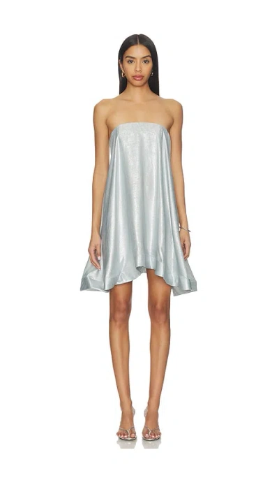 L'idée Aman Mini Dress In Silver