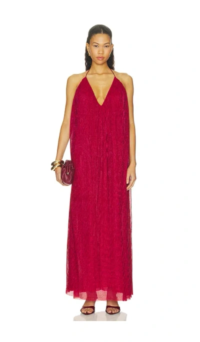 L'idée Anemos Gown In Rouge Moonlight