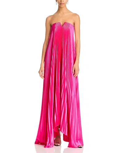 L'idée L'idee Black Tie Gown In Foxglove