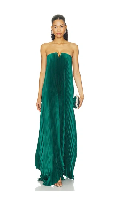 L'idée Black Tie Gown In Green