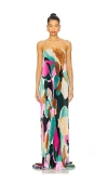 L'idée Black Tie Gown In Multi