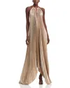 L'idée Deesse Gown In Desert Shimmer
