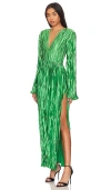 L'idée Costes Maxi Dress In Green