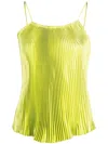 L'idée Fully-pleated Sleeveless Blouse