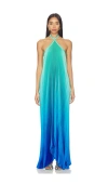 L'idée Deesse Gown In Blue