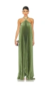 L'idée Deesse Gown In Green