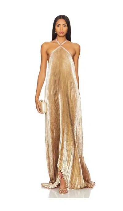 L'idée Deesse Gown In Rose Quartz Shimmer