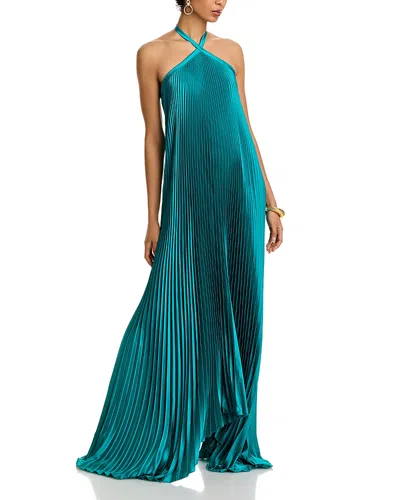 L'idée L'idee Deesse Halter Gown