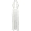 L'idée Chateau Gown In Silver