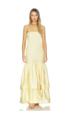 L'idée Elevate Gown In Yellow