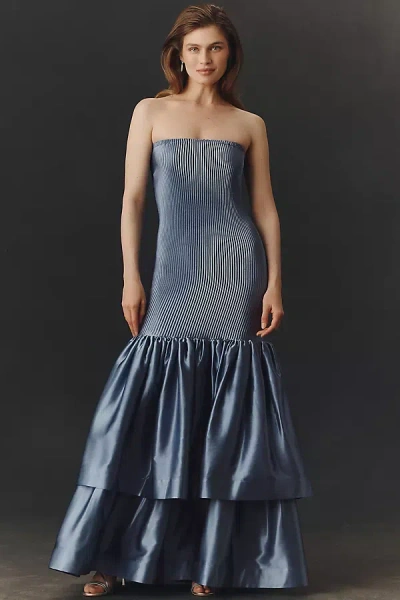 L'idée Elevate Gown In Blue