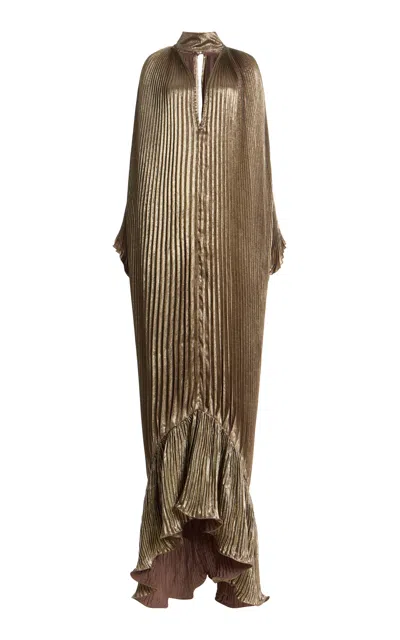 L'idée Empire Gown In Gold