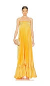 L'idée Fantasia Gown In 冰沙碎花