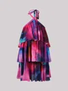 L'idée Woman Mini Dress Fuchsia Size 4 Polyester