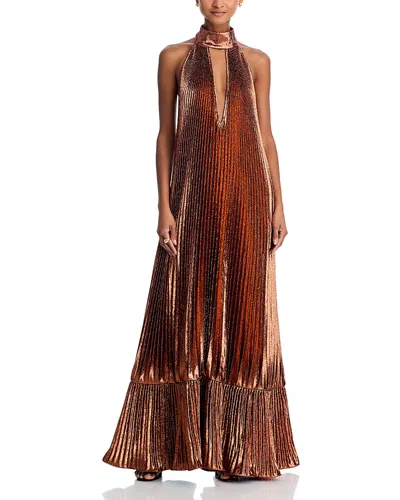 L'idée L'idee Libertie Gown In Brown