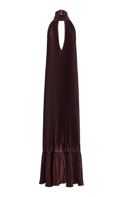 L'idée Libertie Gown In Brown