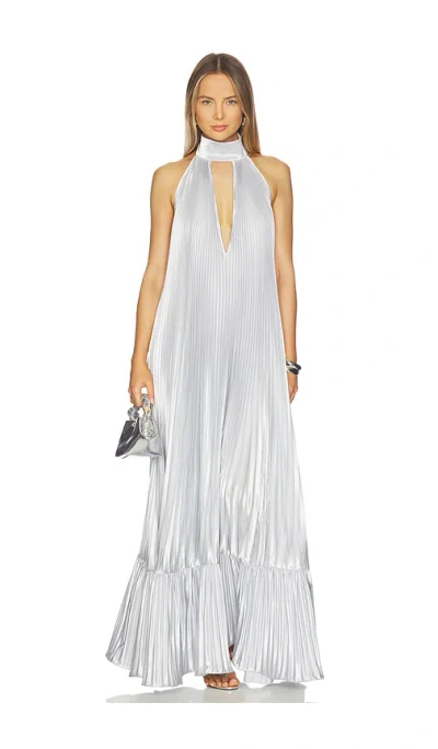 L'idée Libertie Gown In Silver