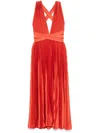L'idée Moderniste Abendkleid In Orange