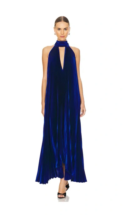 L'idée Opera Gown In Blue