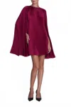 L'idée Palais Mini Dress In Burgundy In Burgundy