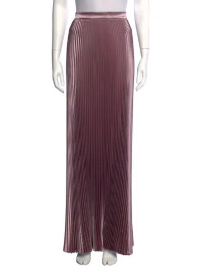 Pre-owned L'idée Patterned Long Skirt In Multicolor