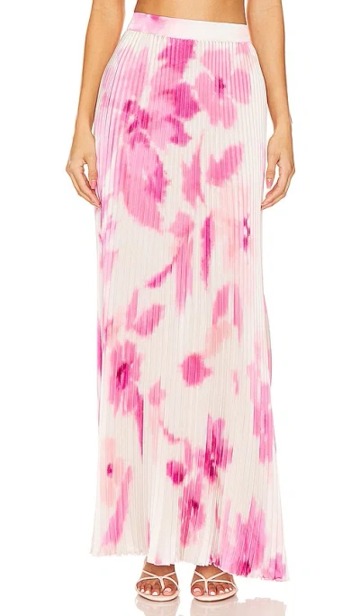 L'idée Romance Skirt In 花园粉