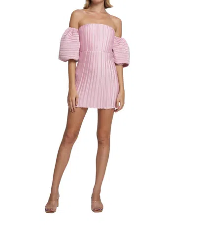 L'idée Sirene Sleeveless Mini Dress In Pink