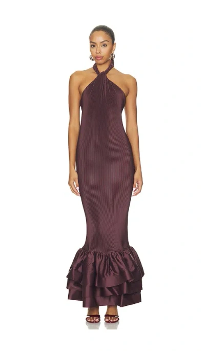 L'idée Soho Dress In Mahogany
