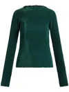 L'idée Soiree Blouse In Green