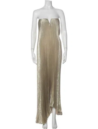Pre-owned L'idée Strapless Long Dress W/ Tags In Multi