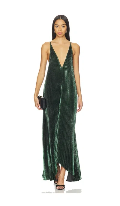 L'idee The Muse Gown In Green