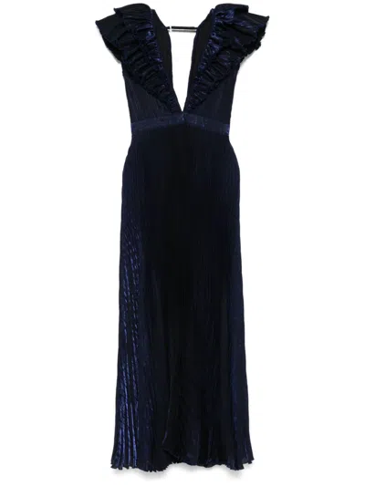 L'idée Tuileries Abendkleid In Blau