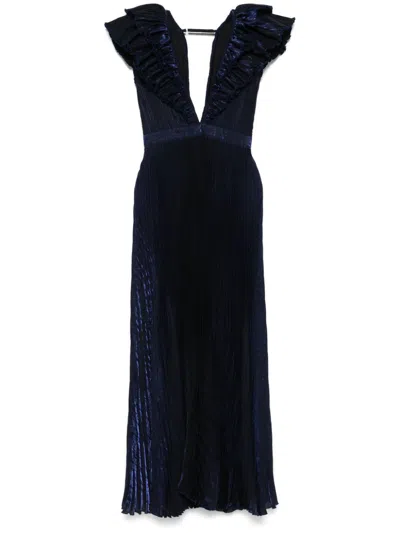 L'idée Tuileries Gown In Blue