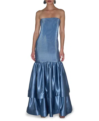 L'idée Woman L'idee Woman Elevate Gown In Blue
