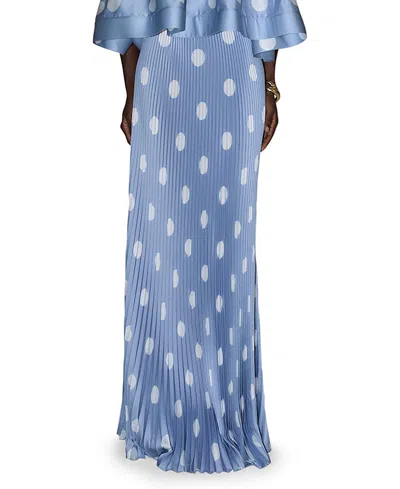 L'idée Woman L'idee Woman Gala Skirt In Blue