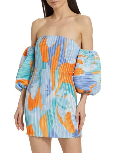 L'idée Women's Sirene Off-the-shoulder Minidress