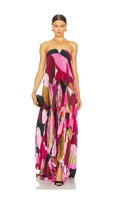 L'idée X Revolve Black Tie Gown In Pink