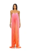 L'idée X Revolve Black Tie Gown In Sunset Ombre