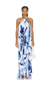 L'idée X Revolve Deesse Gown In Blue