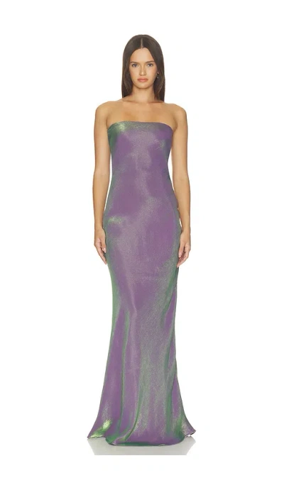 L'idée York Dress In Purple