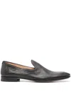 Lidfort Leather Loafers In Multi