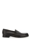 Lidfort 'luisiana' Bordeaux Loafers With Embossed Crocodile Effect