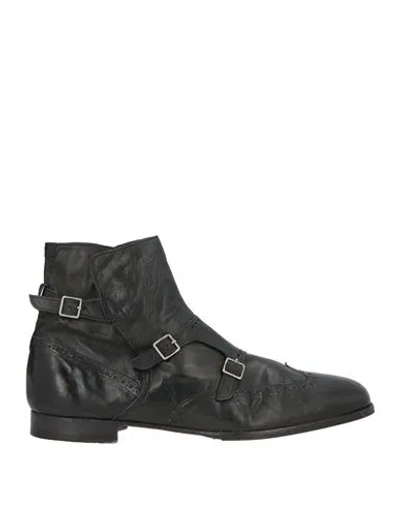 Lidfort Man Ankle Boots Black Size 8 Leather