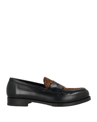 Lidfort Man Loafers Black Size 9 Leather