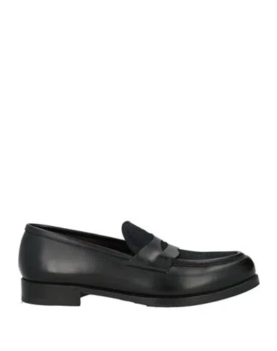 Lidfort Man Loafers Black Size 9 Leather