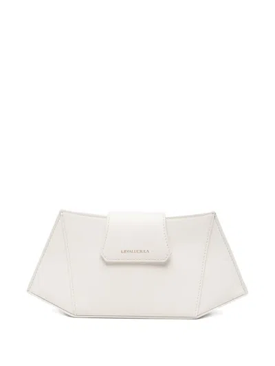 Lidialucilla Bateaux Sm Chain-link Clutch Bag In White